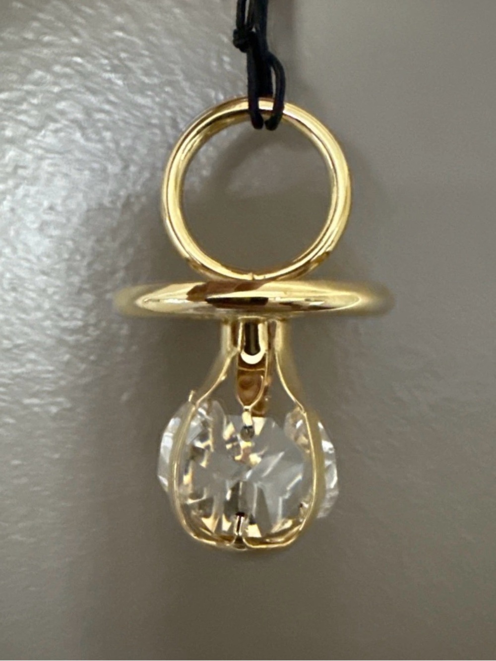 Matashi Gold Crystal Pacifier - Picture 3 of 3